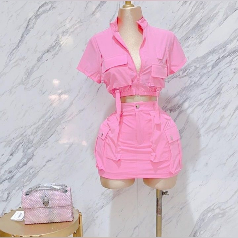 Cargo skirt Set